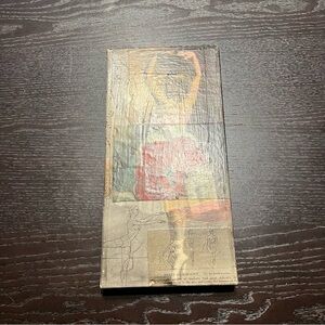 Elegant Canvas Mixed Media Art